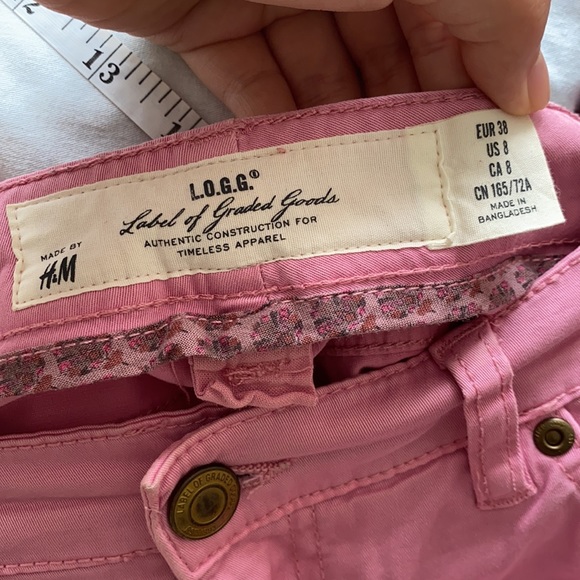 Offerme$5❗️H&M Cute Pink Pants - Picture 4 of 7